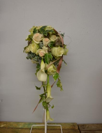 Bouquet de mariee chute